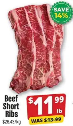 Iqbal Foods Beef Short Ribs offer