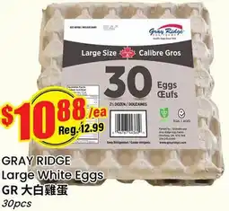 Btrust Supermarket GRAY RIDGE Large White Eggs offer