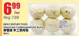 Btrust Supermarket NEW CENTURY FOOD Steamed Cabbage&Pork Buns offer