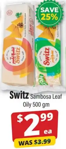Iqbal Foods Switz Sambosa Leaf Oily offer