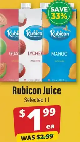 Iqbal Foods Rubicon Juice offer