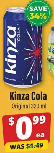 Iqbal Foods Kinza Cola Original offer
