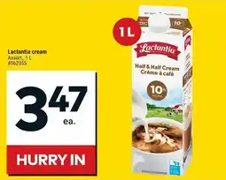 Giant Tiger Lactantia Cream offer