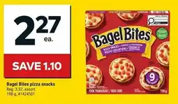 Giant Tiger Bagel Bites pizza snacks offer