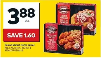 Giant Tiger Boston Market frozen entree offer