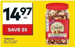 Giant Tiger Trophy nuts offer