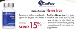 Lifestyle Markets Bovine Sourced Heme Iron offer