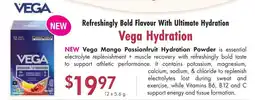 Lifestyle Markets Refreshingly Bold Flavour With Ultimate Hydration Vega Hydration offer