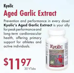 Lifestyle Markets Kyolic Aged Garlic Extract offer