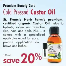 Lifestyle Markets Premium Beauty Care Cold Pressed Castor Oil offer