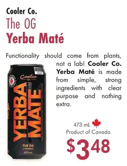 Lifestyle Markets Cooler Co. The OG Yerba Maté offer