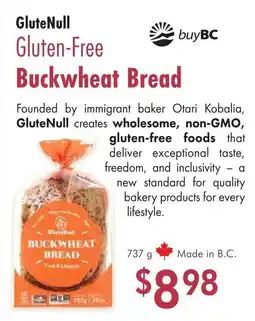 Lifestyle Markets GluteNull Gluten-Free Buckwheat Bread offer