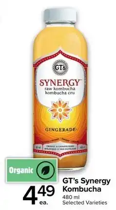 GT's Synergy Kombucha
