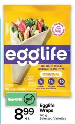 Metro Egglife Wraps offer