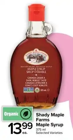 Metro Shady Maple Farms Maple Syrup offer