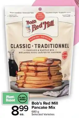 Metro Bob's Red Mill Pancake Mix offer