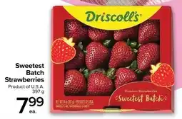 Metro Sweetest Batch Strawberries offer
