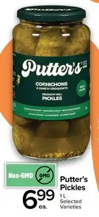 Metro Putter's Pickles offer