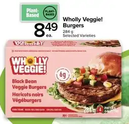 Metro Wholly Veggie! Burgers offer