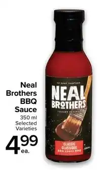 Metro Neal Brothers BBQ Sauce offer