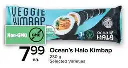 Metro Ocean's Halo Kimbap offer
