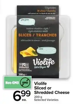 Metro Violife Sliced or Shredded Cheese offer