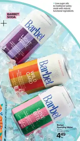Metro Barbet Sparkling Water offer