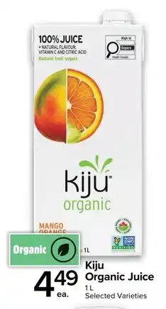 Metro Kiju Organic Juice offer