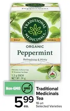 Metro Traditional Medicinals Tea offer