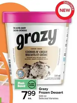 Metro Grazy Frozen Dessert offer