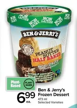 Metro Ben & Jerry's Frozen Dessert offer