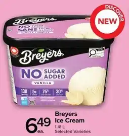 Metro Breyers Ice Cream offer