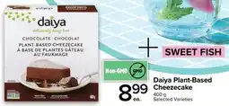 Metro Daiya Plant-Based Cheezecake offer