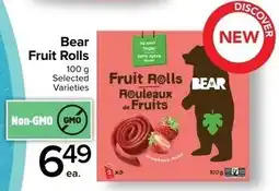 Metro Bear Fruit Rolls offer