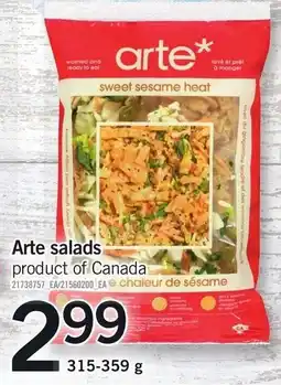 Loblaws Arte salads offer
