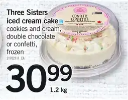 Loblaws Three Sisters iced cream cake offer