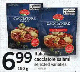 Loblaws Italia cacciatore salami offer