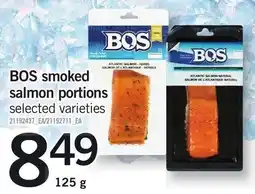 Loblaws BOS smoked salmon portions offer