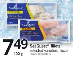 Loblaws SeaQuest fillets offer