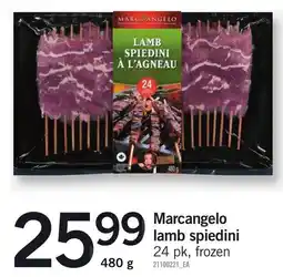 Loblaws Marcangelo lamb spiedini offer