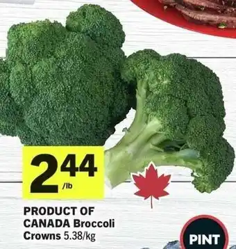 Broccoli Crowns