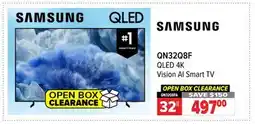 2001 Audio Video QN32Q8F 32 Samsung QLED 4K Vision AI Smart TV offer