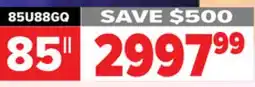 2001 Audio Video HISENSE 85U88QG - 85 MINI-LED 165HZ 5000 NIT offer