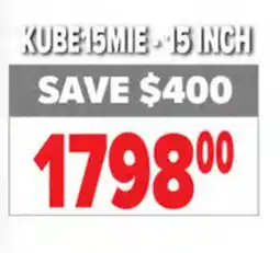 2001 Audio Video KEF KUBE15MIE - 15 KUBE POWER SUB 300W RMS offer