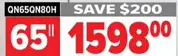 2001 Audio Video QN65QN80H 65 SAMSUNG NEO QLED 4K offer