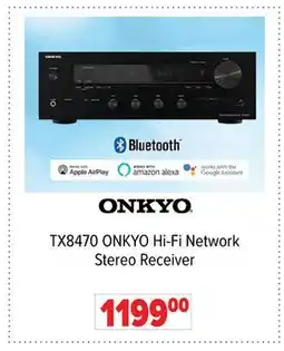 2001 Audio Video TX8470 ONKYO Hi-Fi Network Stereo Receiver offer