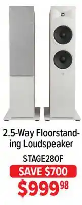 2001 Audio Video JBL STAGE280F 2.5-Way Floorstanding Loudspeaker offer