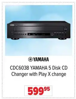 2001 Audio Video CDC603B YAMAHA 5 Disk CD Changer with Play X change offer