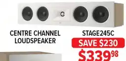 2001 Audio Video STAGE245C JBL CENTRE CHANNEL LOUDSPEAKER offer