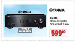 2001 Audio Video AS301B YAMAHA Stereo Integrated Amp w/Built-in DAC offer